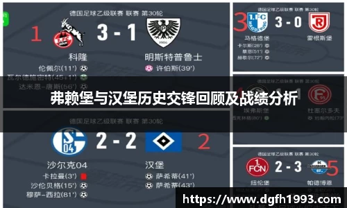 弗赖堡与汉堡历史交锋回顾及战绩分析
